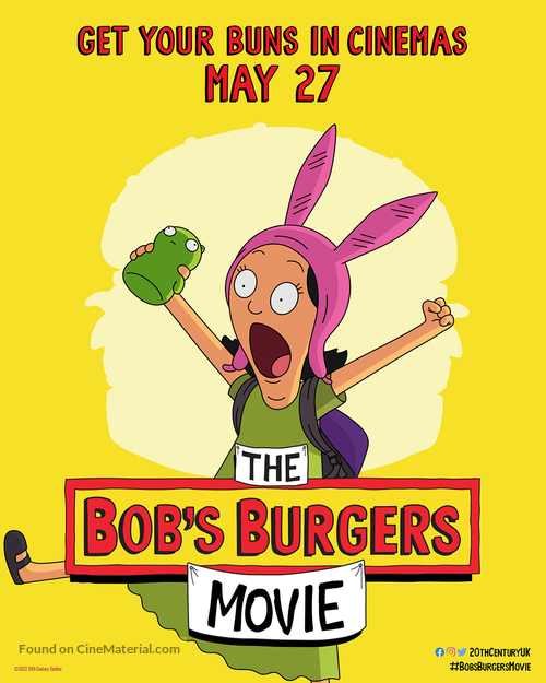 The Bob&#039;s Burgers Movie - British Movie Poster