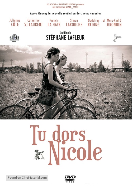 Tu dors Nicole - French Movie Cover