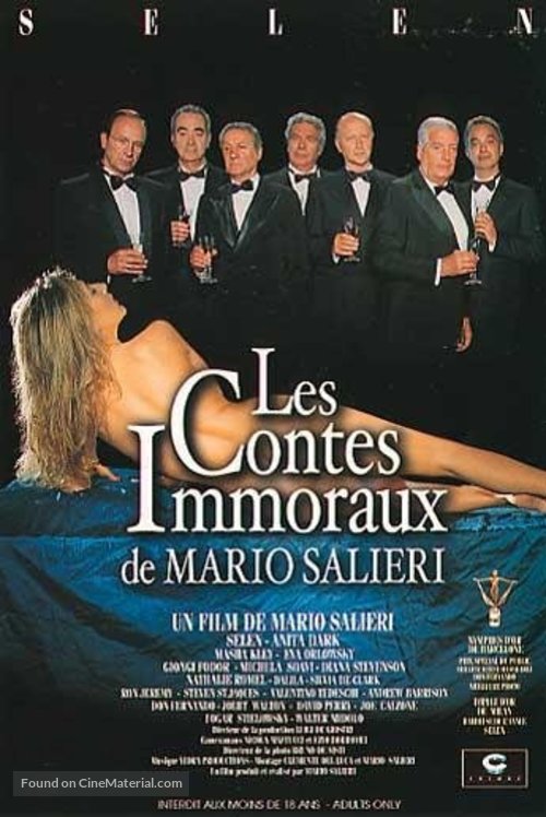 I racconti immorali di Mario Salieri - French Movie Poster