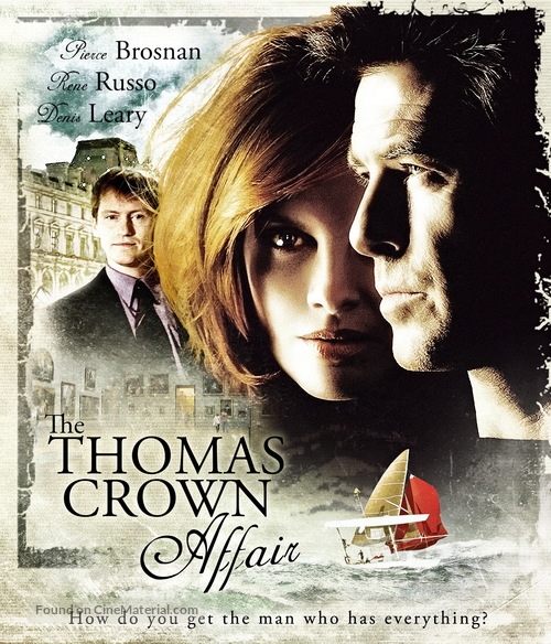 The Thomas Crown Affair - Blu-Ray movie cover