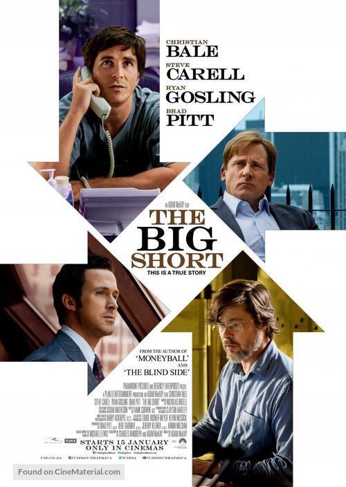 The Big Short - South African Movie Poster