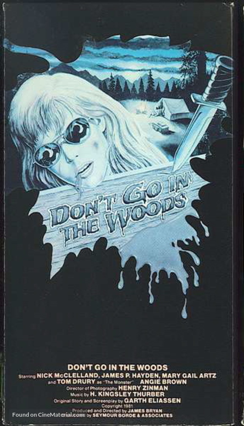 Don&#039;t Go in the Woods - VHS movie cover