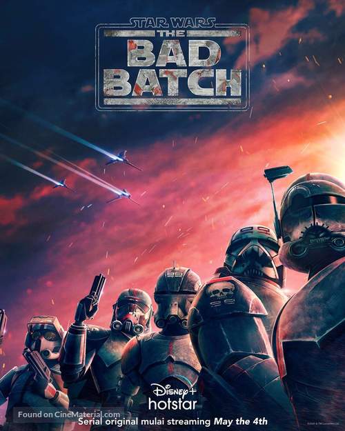 &quot;Star Wars: The Bad Batch&quot; - Indonesian Movie Poster