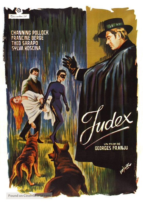 Judex - Spanish Movie Poster
