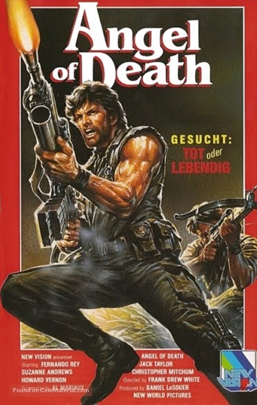 Commando Mengele - German VHS movie cover