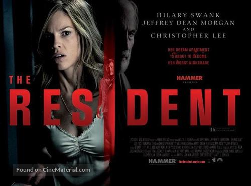 The Resident - British Movie Poster