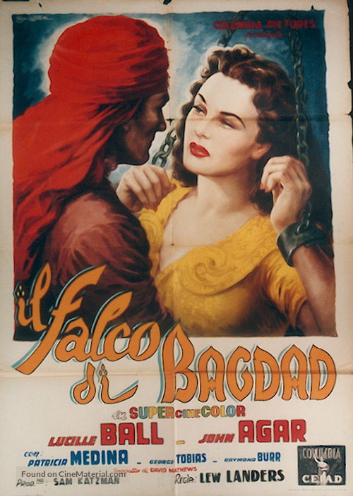 The Magic Carpet - Italian Movie Poster