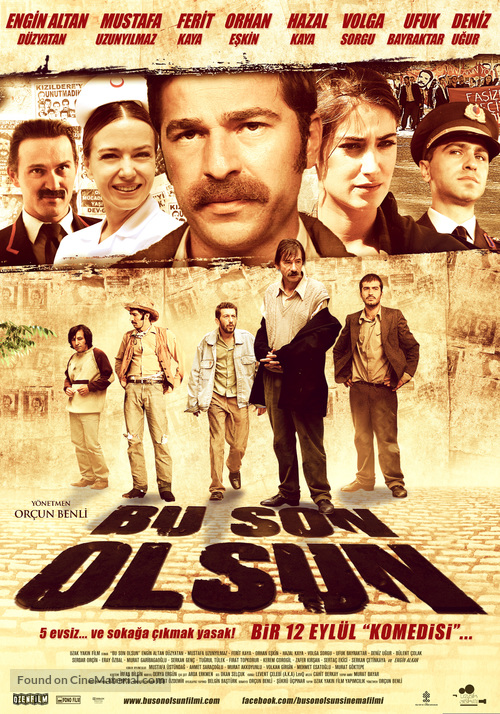 Bu son olsun - Turkish Movie Poster