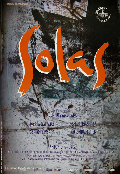 Solas - Movie Poster
