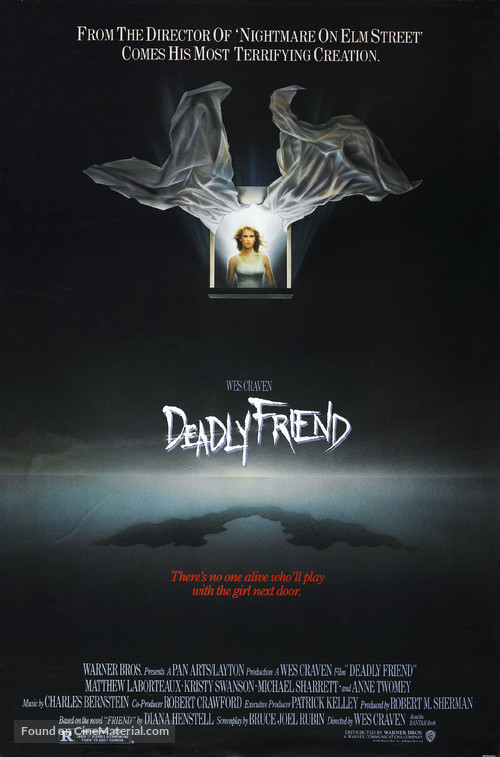 Deadly Friend - Movie Poster