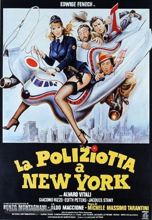 La poliziotta a New York - Italian Movie Poster