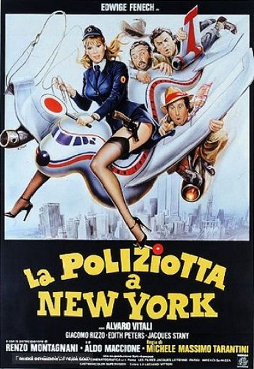 La poliziotta a New York - Italian Movie Poster