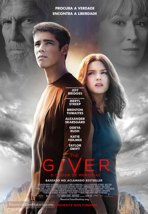 The Giver - Portuguese Movie Poster