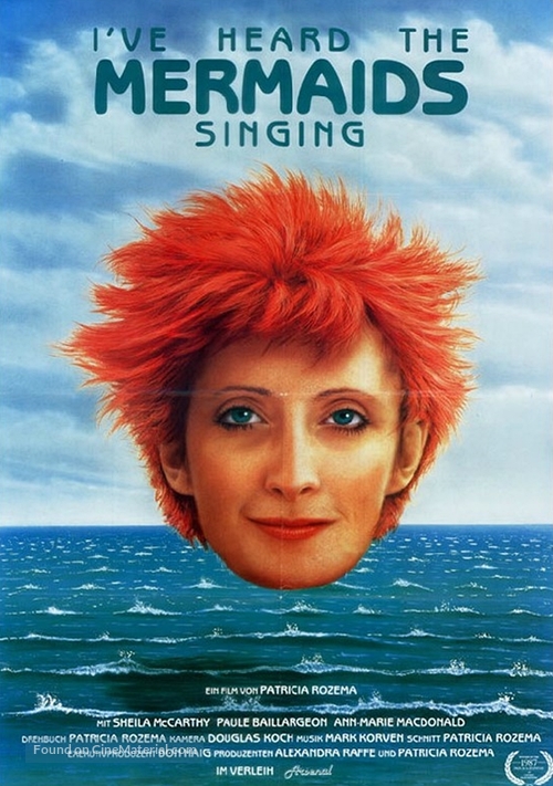 I&#039;ve Heard the Mermaids Singing - German Movie Poster