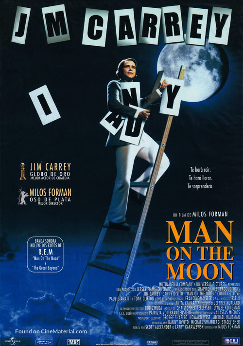 Man on the Moon - Spanish Movie Poster