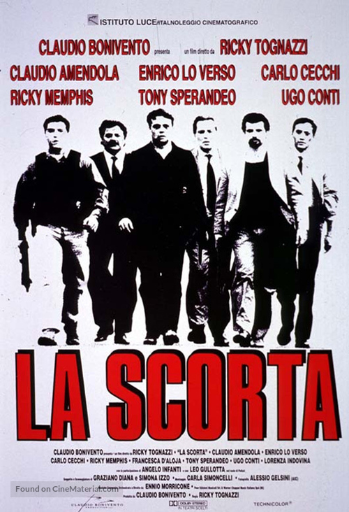 La scorta - Italian Movie Poster