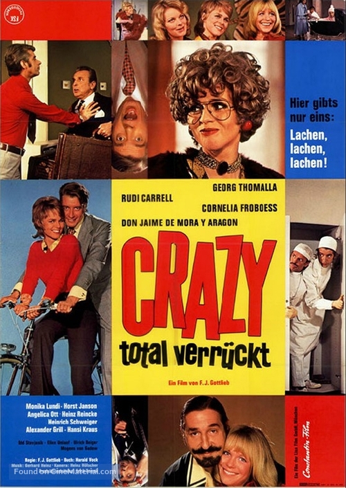 Crazy - total verr&uuml;ckt - German Movie Poster