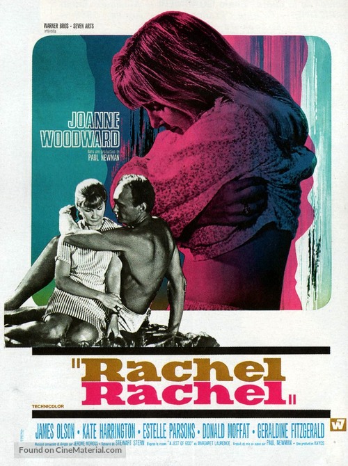 Rachel, Rachel - French Movie Poster
