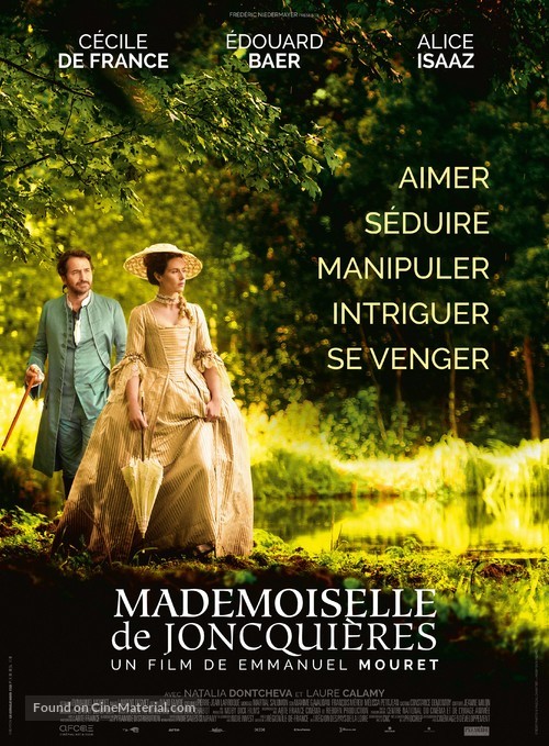 Mademoiselle de Joncqui&egrave;res - French Movie Poster