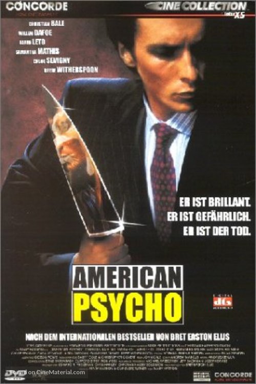 American Psycho - German DVD movie cover