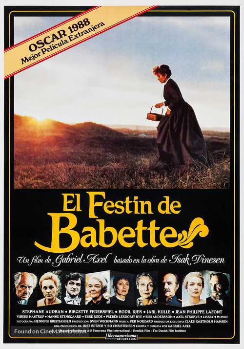 Babettes g&aelig;stebud - Spanish Movie Poster