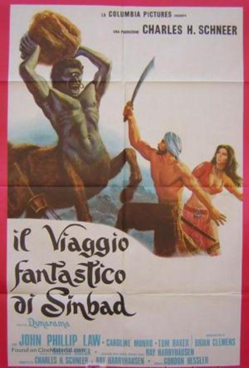 The Golden Voyage of Sinbad - Italian Movie Poster