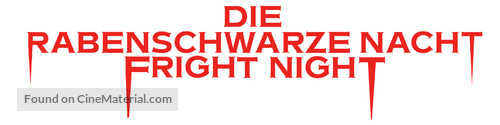 Fright Night - German Logo