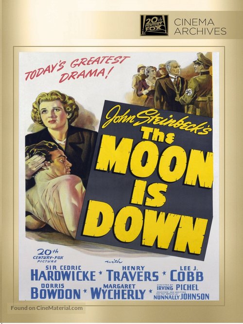 The Moon Is Down - DVD movie cover
