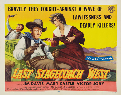 The Last Stagecoach West - Movie Poster