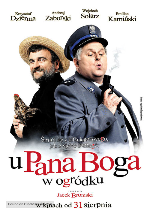 U Pana Boga w ogr&oacute;dku - Polish poster