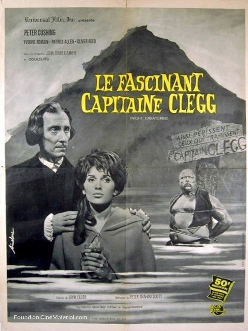 Captain Clegg - French Movie Poster