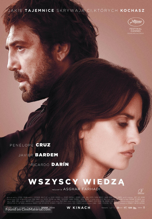 Todos lo saben - Polish Movie Poster