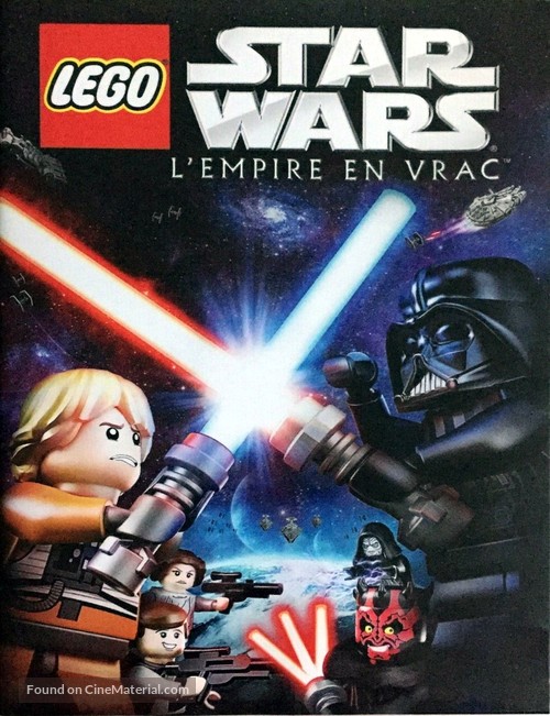 Lego Star Wars: The Empire Strikes Out - French DVD movie cover