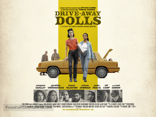 Drive-Away Dolls - British Movie Poster