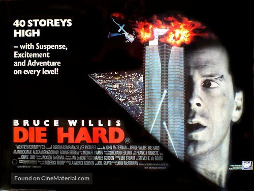 Die Hard - British Movie Poster