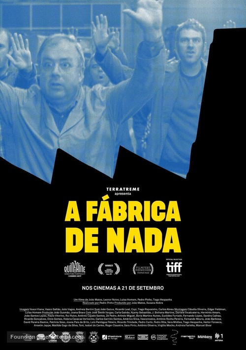 A F&aacute;brica de Nada - Portuguese Movie Poster