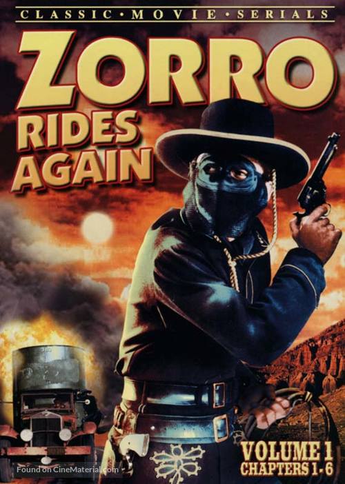 Zorro Rides Again - DVD movie cover