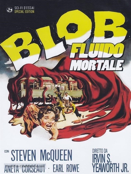 The Blob - Italian DVD movie cover
