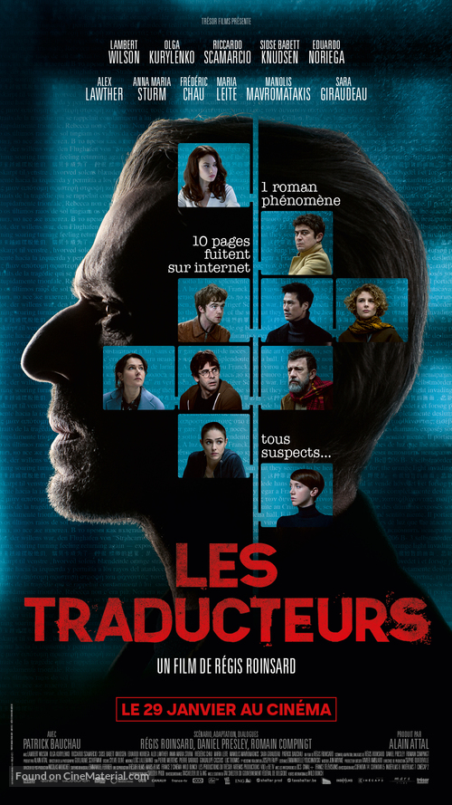 Les traducteurs - French Movie Poster