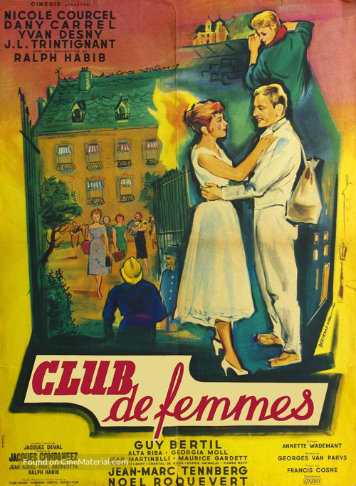 Club de femmes - French Movie Poster