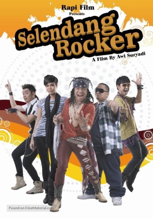 Selendang rocker - Indonesian Movie Poster