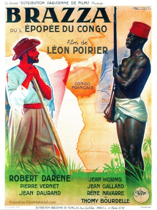 Brazza ou l&#039;&eacute;pop&eacute;e du Congo - French Movie Poster