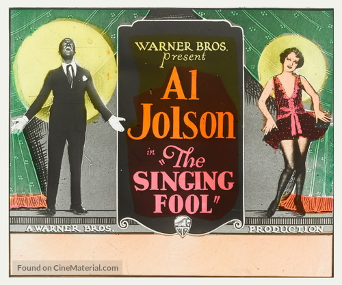 The Singing Fool - poster