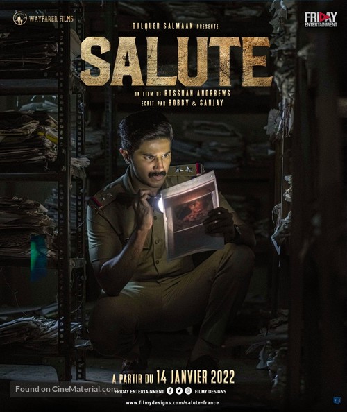 Salute - French Movie Poster