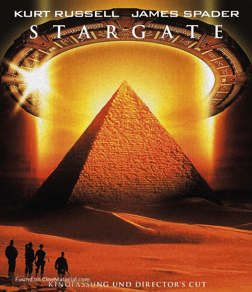 Stargate - German Blu-Ray movie cover