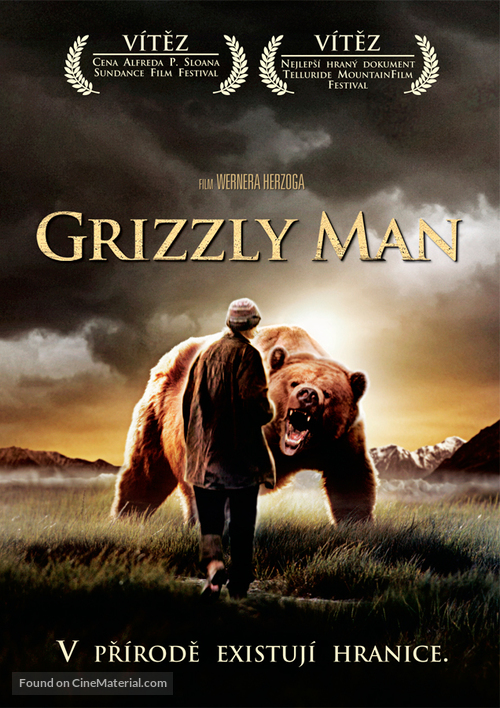 Grizzly Man - Czech DVD movie cover