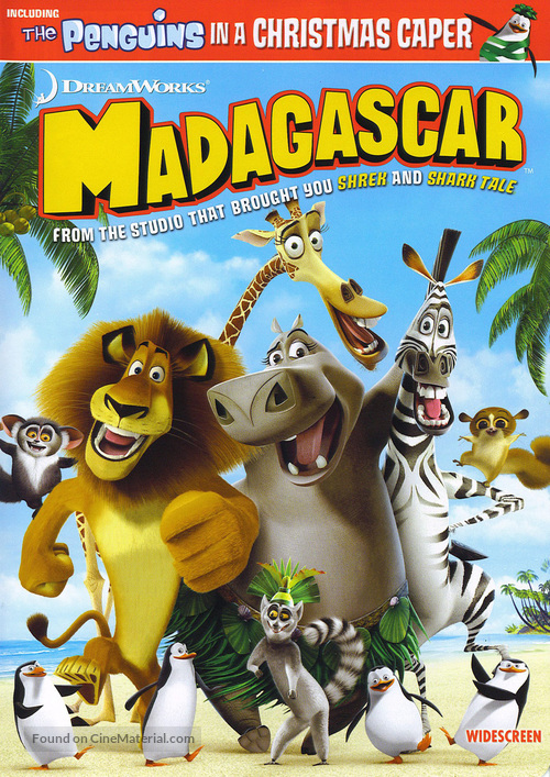 Madagascar - DVD movie cover
