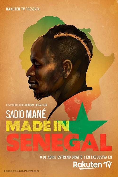 Made in Senegal - Spanish Movie Poster