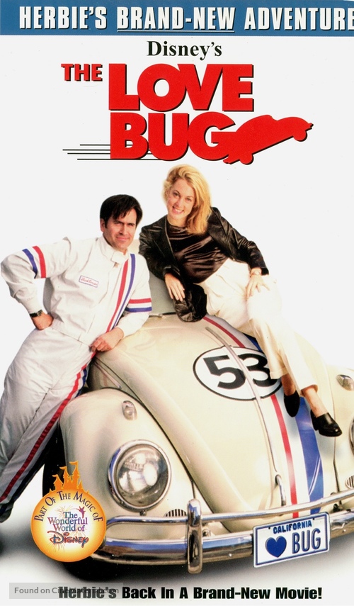 The Love Bug - VHS movie cover
