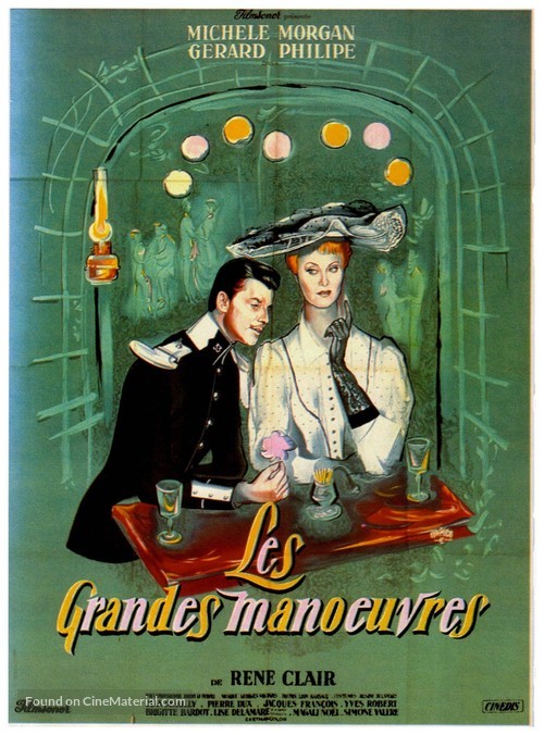 Grandes manoeuvres, Les - French Movie Poster
